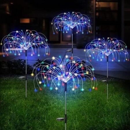 🎁Last Day Promotion- SAVE 70%💦Waterproof Solar Garden Fireworks Lamp