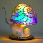 20 "H Stained Glass Plant Series Table Lamp(🎉Last Day Sale🔥65% OFF)