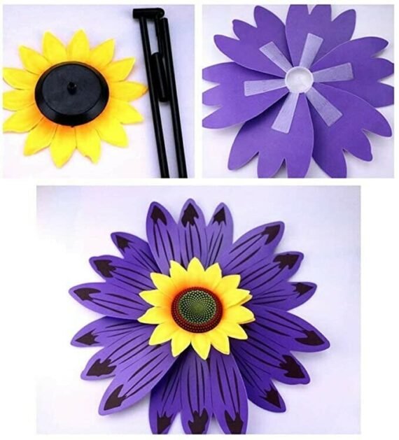 Sunflower Lawn Pinwheels