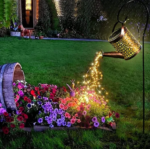 The Enchanted Watering Can?- Solar Waterfall Lights?