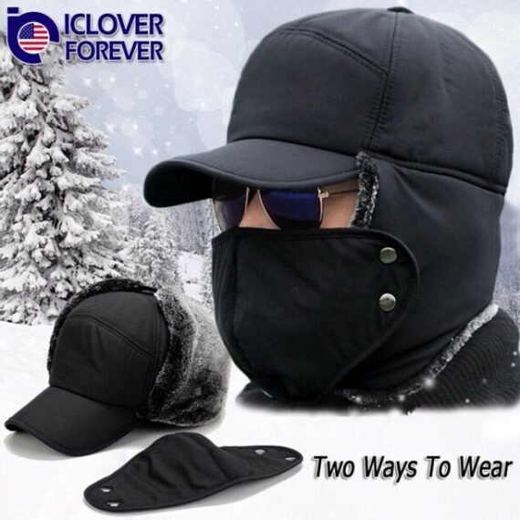 (Early Christmas  Sale) Outdoor Cycling Cold-Proof Ear Warm Cap