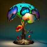 20 "H Stained Glass Plant Series Table Lamp(🎉Last Day Sale🔥65% OFF)