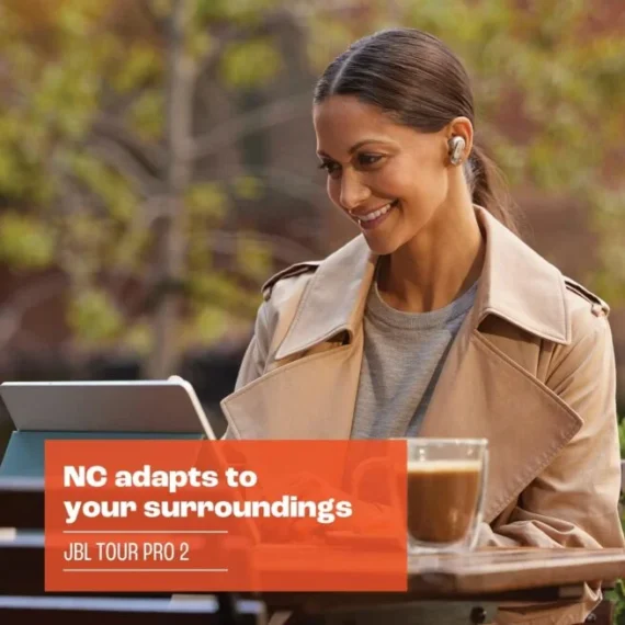 🔥JBL Tour Pro 2 (czarne) – prawdziwie bezprzewodowe słuchawki douszne z redukcją szumów. Małe😍