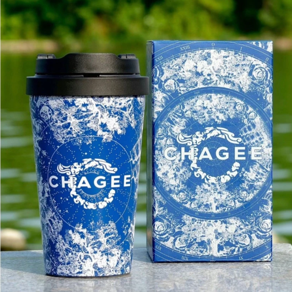 🥛𝘾𝙃𝘼𝙂𝙀𝙀 Thermos Cup🥛Lock&Lock co-name Tea Horse Ancient Road one-click bounce table accompanying cup CHAGEE Thermos Cup 316 Stainless Steel 400ml🥛