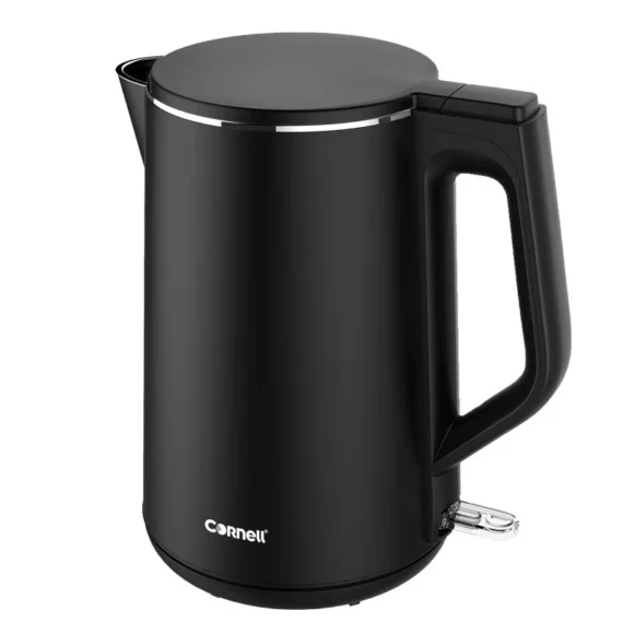 Cornell 1.5L Cool Touch Double Wall Cordless Kettle with full inner Stainless Steel CJKE150SSB